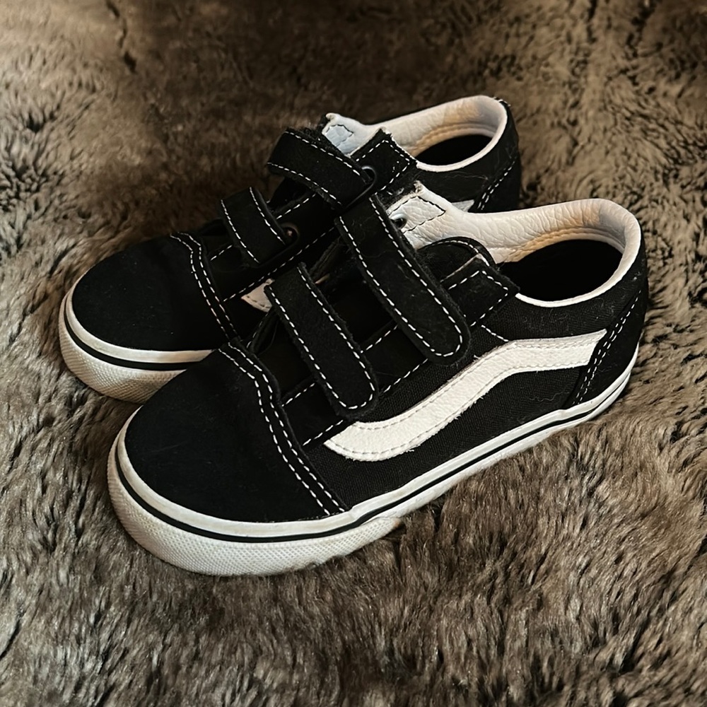 Like new toddler size 9 vans